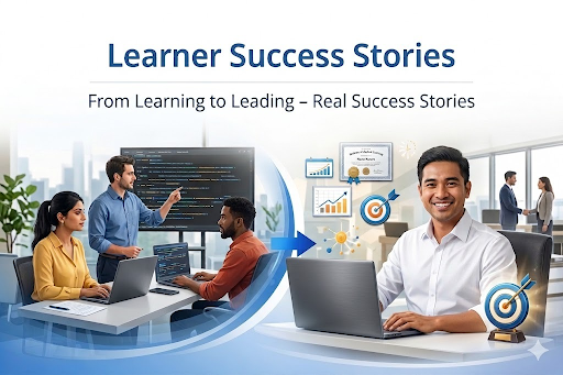 Learners in a training session